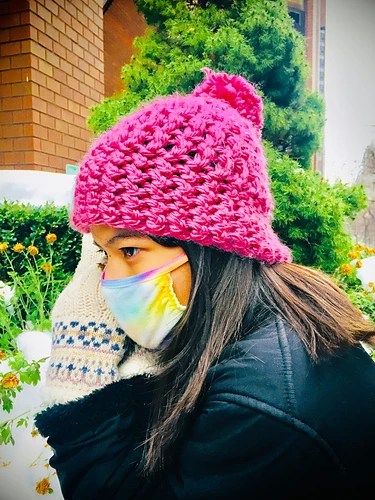 1 Hour Easy Pretty Winter Hat: Free Crochet&nbsp;Pattern