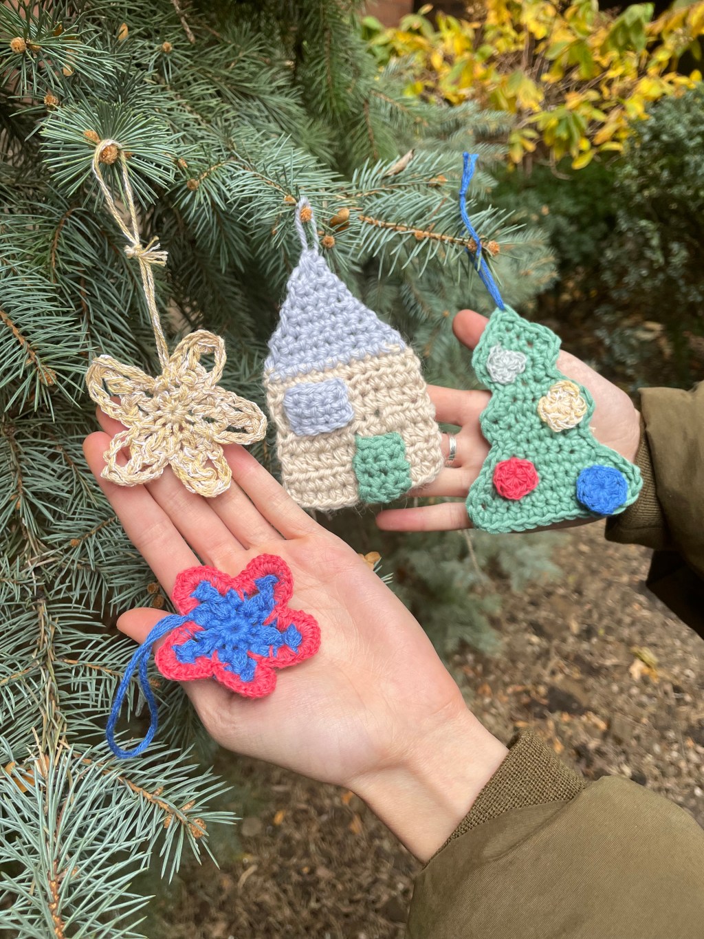 Christmas Tree Ornaments: Free Crochet&nbsp;Pattern